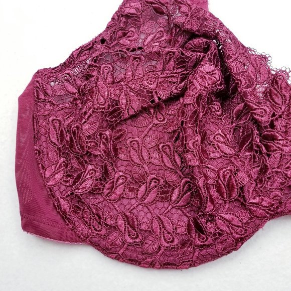 Playtex Secrets #4302 Rosebud Embroidery -42DD-NWT - Picture 2 of 9